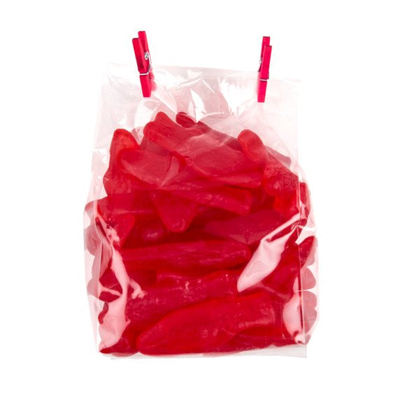 Plastic Bags 7.6x5.1x16.5 cm with side gusset (100 pieces) [GB6]