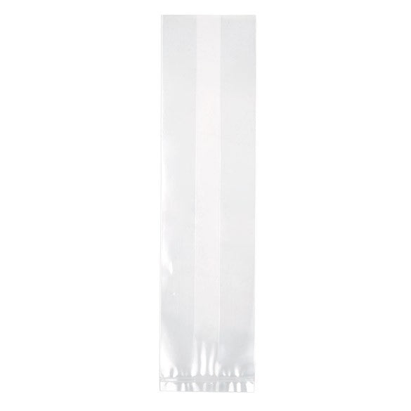 Plastic Bags 5x3.8x20.3cm with side gusset (100 pieces) [GB9]