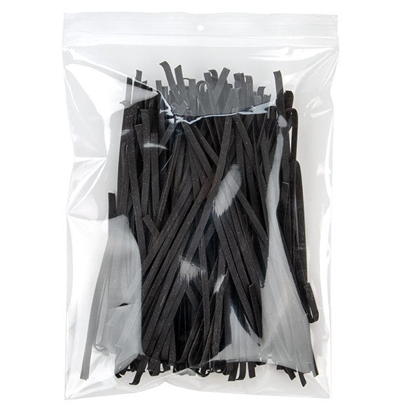 Grip Seal Bags with Hang hole 23x30.5cm Crystal Clear PP 100 micron (100 pieces) [Z4R912]