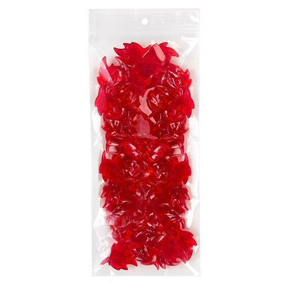 Grip Seal Bags with Hang hole 10x23cm Crystal Clear PP 100 micron (100 pieces) [Z4R49]