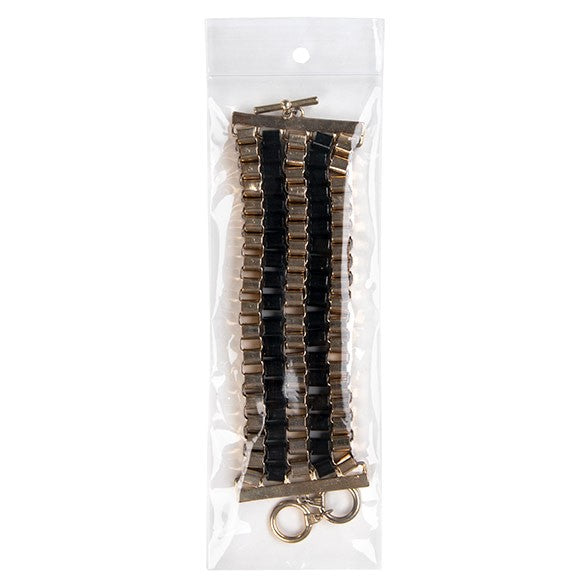 Grip Seal Bags with Hang hole 6.5x18cm Crystal Clear PP 50 micron (100 pieces) [ZR2H7]