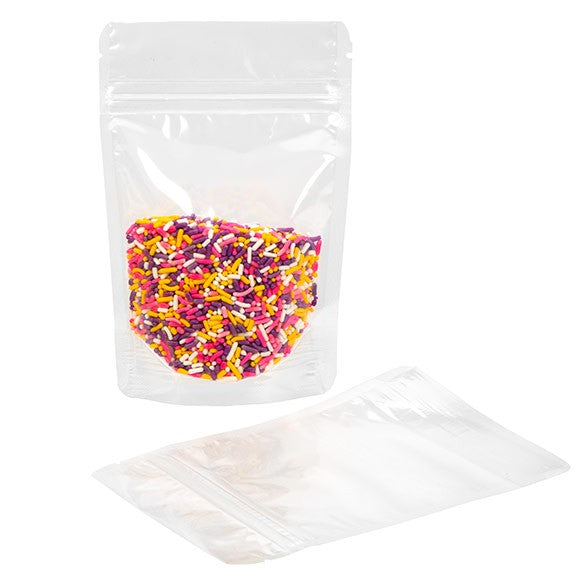 Stand Up Pouches Transparent 10x6x15cm | 57 grams (100 pieces) [ZBG2]