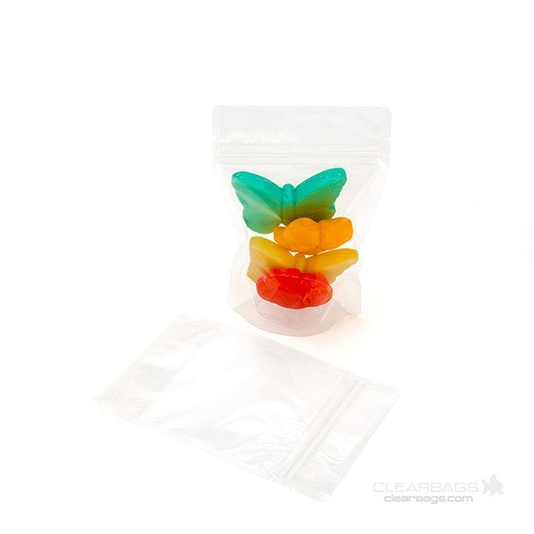 Stand Up Pouches Transparent 10x6x15cm | 57 grams (100 pieces) [ZBG2]