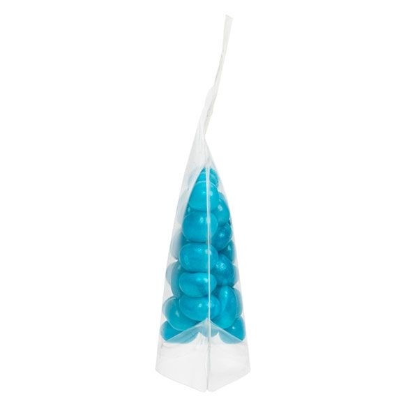 Stand Up Pouches Transparent 7.9x5.1x13cm laminated | 28 grams with hang hole (100 pieces) [ZBGCC1H]