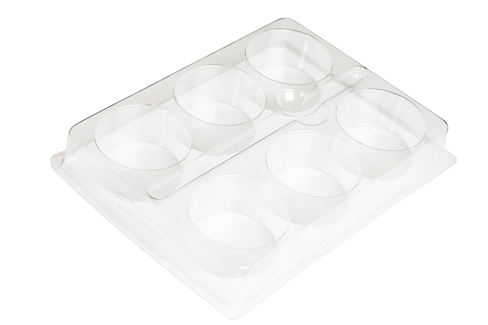 Paint tray / palette with 6 deep reservoirs - 160x125mm in bag (1 pc.)