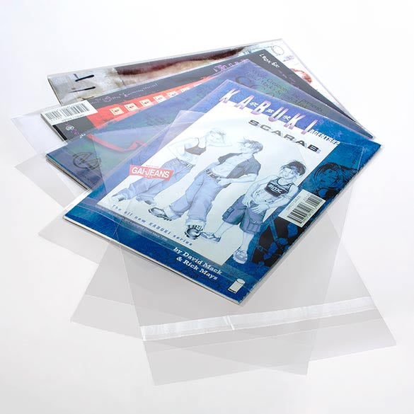 Plastic Bags 17.6x26cm Reclosable (100 pieces) [COMIC1NG]