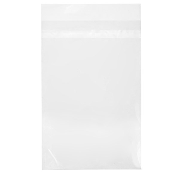 Plastic Bags for Comic Books 18x27 + 3cm with Protective Closure (100 pieces) [COMIC2PC]