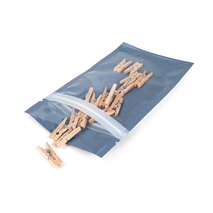 Eco-Friendly Grip Seal Bags Black 7.6x11.4 cm (100 pieces) [HZBBE3B]