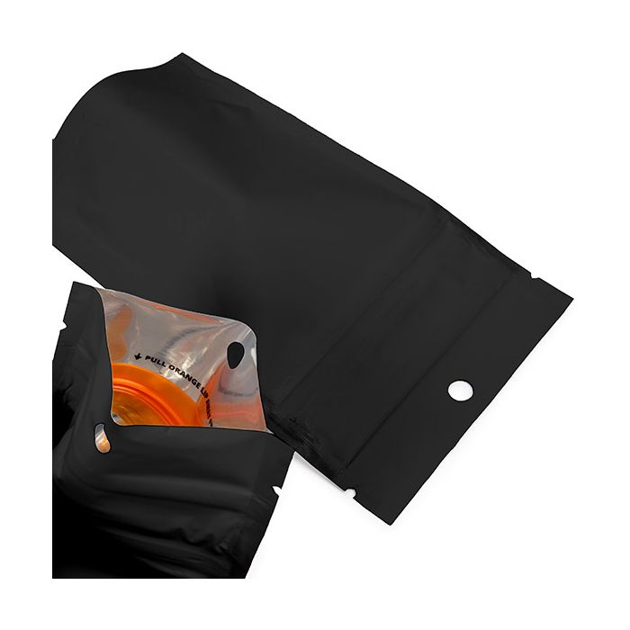 Child Resistant Stand Up Pouch Black 7,9x5,1x13 cm (100 pieces) [CRP1MB]