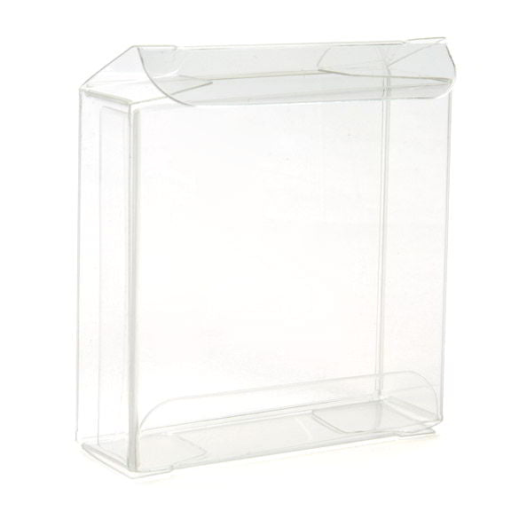 Plastic Gift Boxes 6.7x2.1x6.5cm Crystal Clear (25 pieces) [FB234]