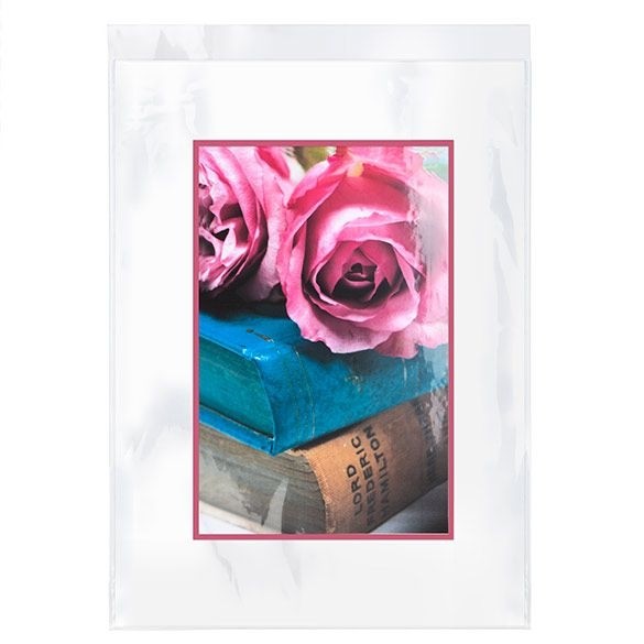 Plastic Bags 46.8x61.6cm Transparent Peel and Seal (100 pieces) [B18PC]