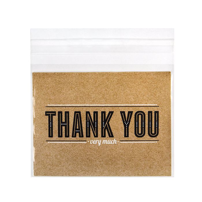 Plastic Bags 13.7x10.8cm Transparent Peel and Seal