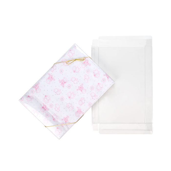 Plastic Gift Boxes 18.7x2.5x26.8cm Crystal Clear (25 pieces) [FB184]