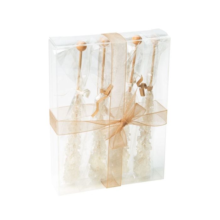 Plastic Gift Boxes 12.4x3.2x16.8cm Crystal Clear (25 pieces) [FB29]