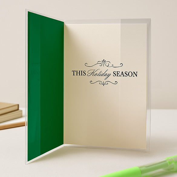 Plastic Bags for Open Cards 15.9x21cm (100 pieces) [CJ46]