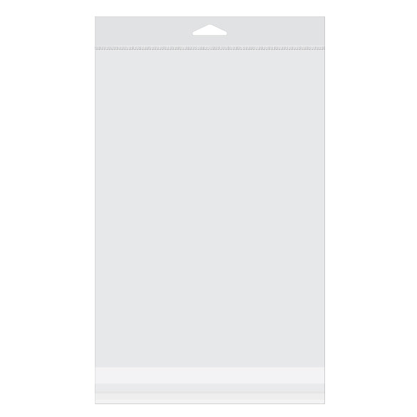 Headerbags 20x27.6cm Reclosable and Crystal Clear (100 pieces) [HB7X10]