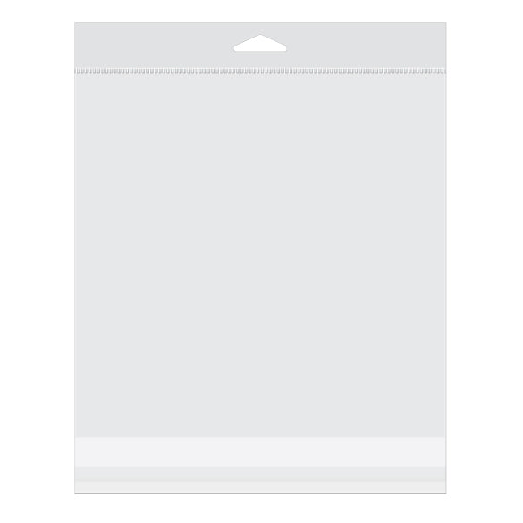 Headerbags 21x20.5cm Reclosable and Crystal Clear (100 pieces) [HB88S]