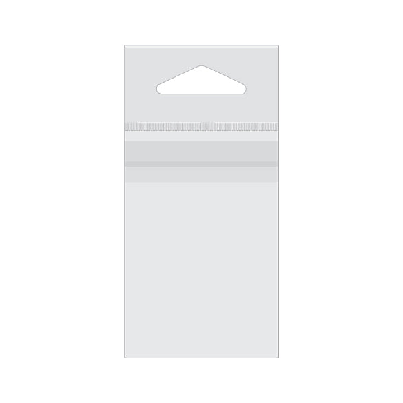 Headerbags 5.1x7.6cm for Top loading of contents (500 pieces) [J7T]