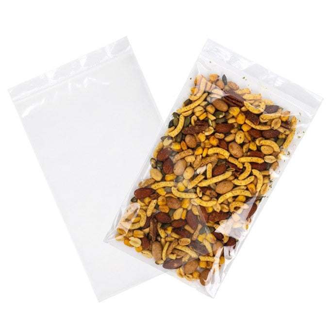 Grip Seal Bags 15x25.5cm Crystal Clear PP 50 micron (100 pieces) [ZC610]