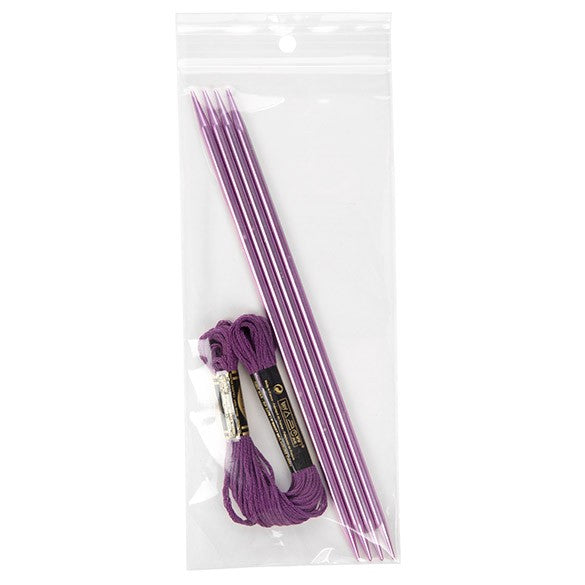 Grip Seal Bags with Hang hole 7.5x18cm Crystal Clear PP 50 micron (100 pieces) [ZR37]