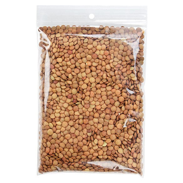 Grip Seal Bags with Hang hole 12.5x18cm Crystal Clear PP 50 micron (100 pieces) [ZR57]