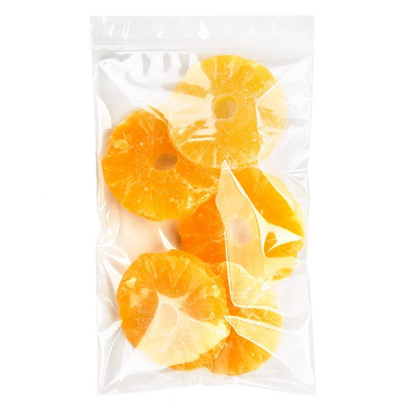 Grip Seal Bags with Hang hole 12.5x20.5cm Crystal Clear PP 50 micron (100 pieces) [ZR58]