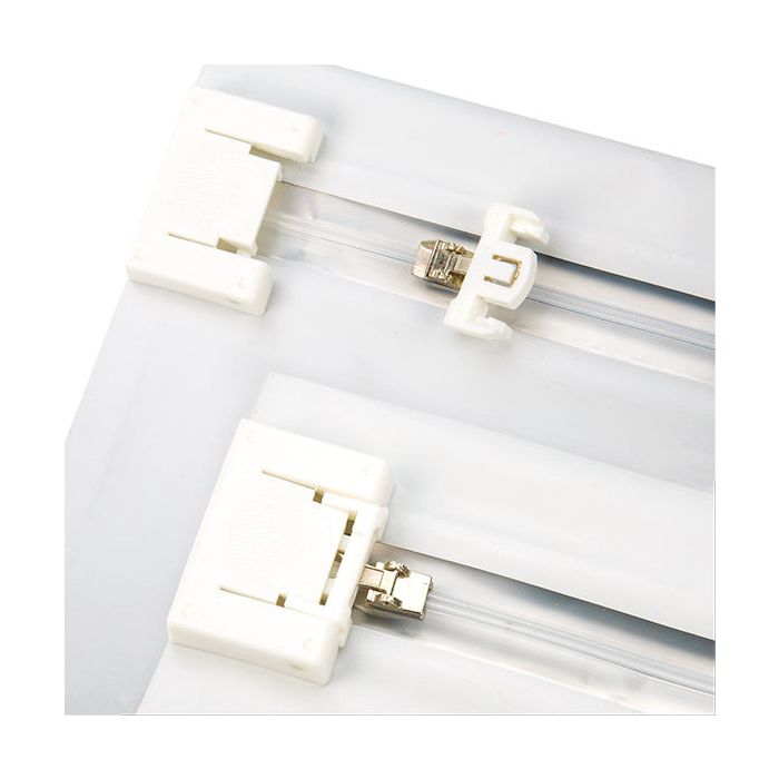 Plastic Bags Matt White 30.5x10.2x22.9cm with Child-proof Closure (10 pieces) [CRZ912W]