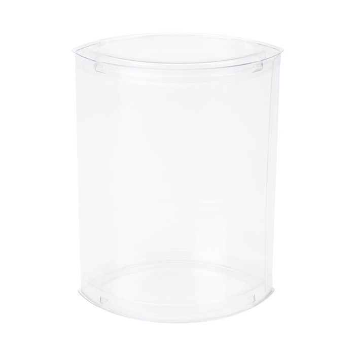 Plastic Gift Boxes oval 11.7x15.7cm [25 pieces) [CTES36]
