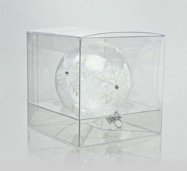 Plastic Gift Boxes for 1 Cupcake 10.2x10.2x10.2cm (100 pieces) [CBS56]