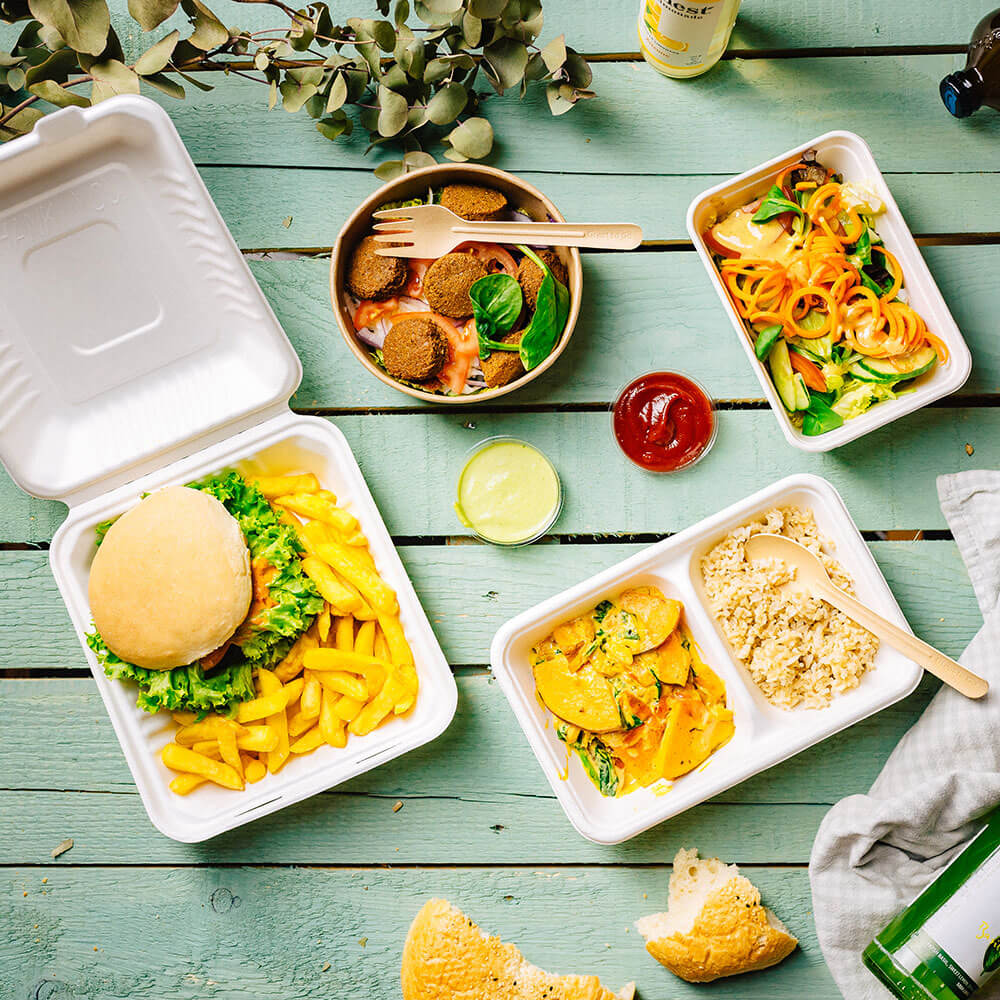 Bowl Sugarcane 17x12x6 cm, 650 ml (500 pieces) [GB-DFC01226]