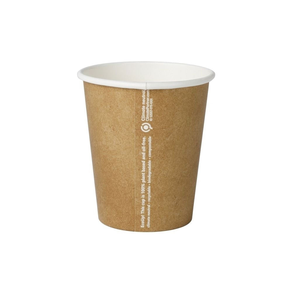 Cup Cardboard 200 ml Ø 80 mm Brown (1000 pieces) [GB-DHD04526]