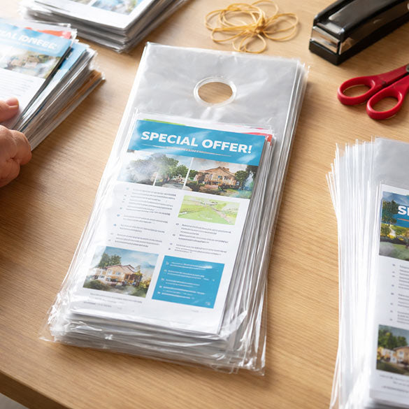 Mailing Bags with Handles 15.2x22.9cm (100 pieces) [DK1]