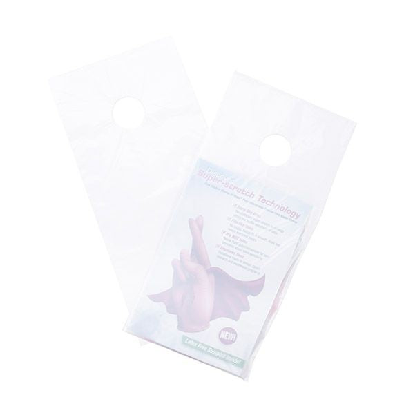 Mailing Bags with Handles 15x30cm White (100 pieces) [DK3W]