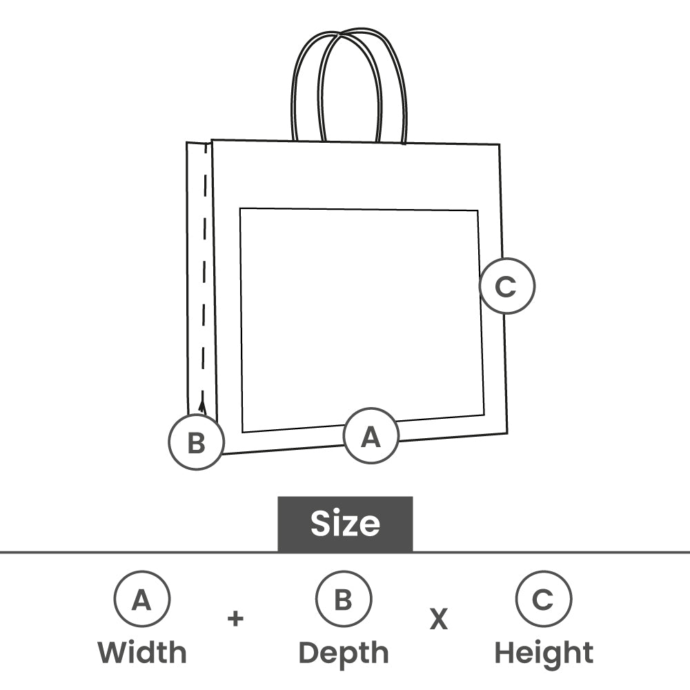 Gift bags with window and tag 18+8x19cm black (100 pcs) [FP-DPT101]