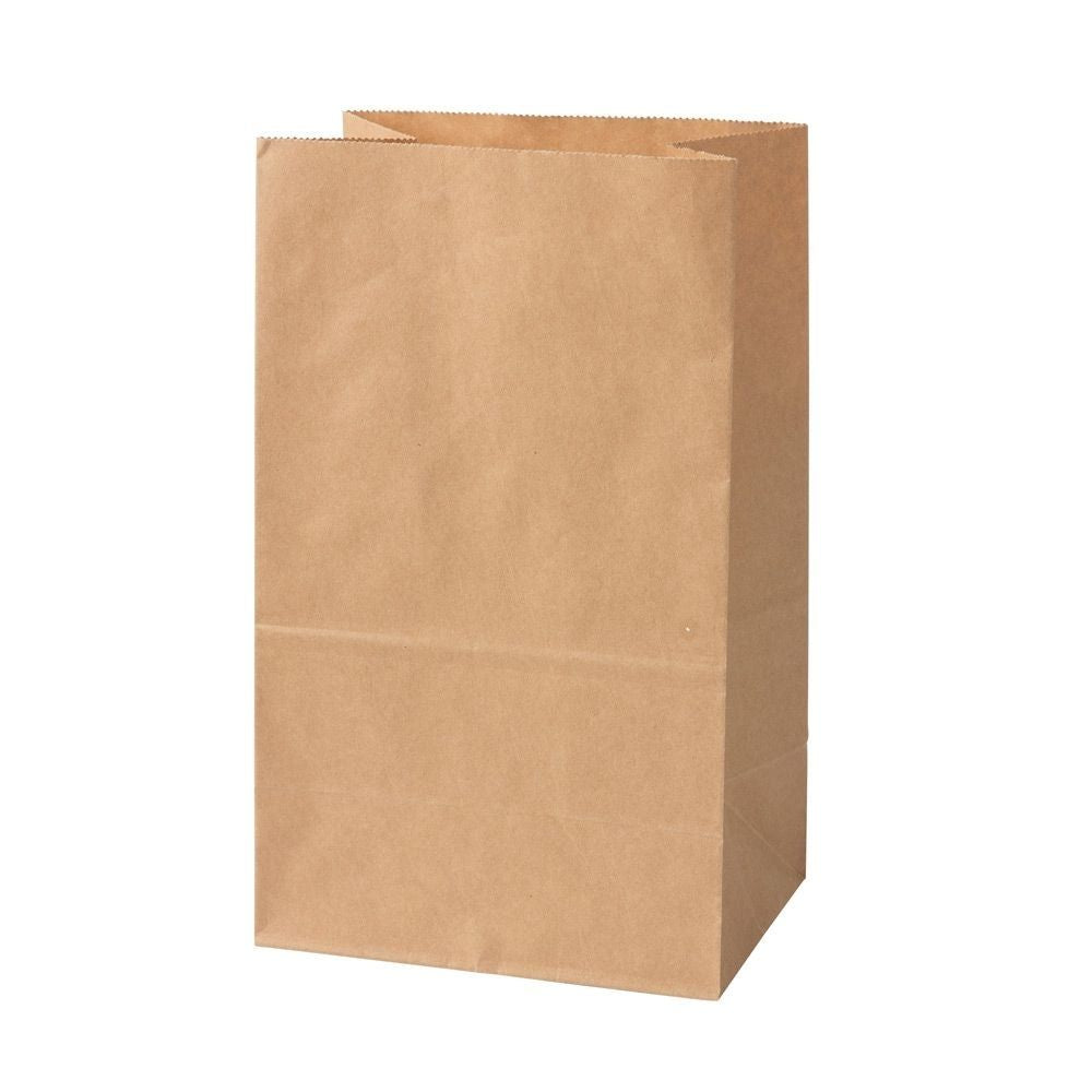 Kraft bags brown 15x10x25 cm (500 pieces)