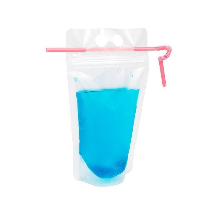 Drink Pouch Frosted 12,9x4x22,9cm (10 Pieces) [DP1F]