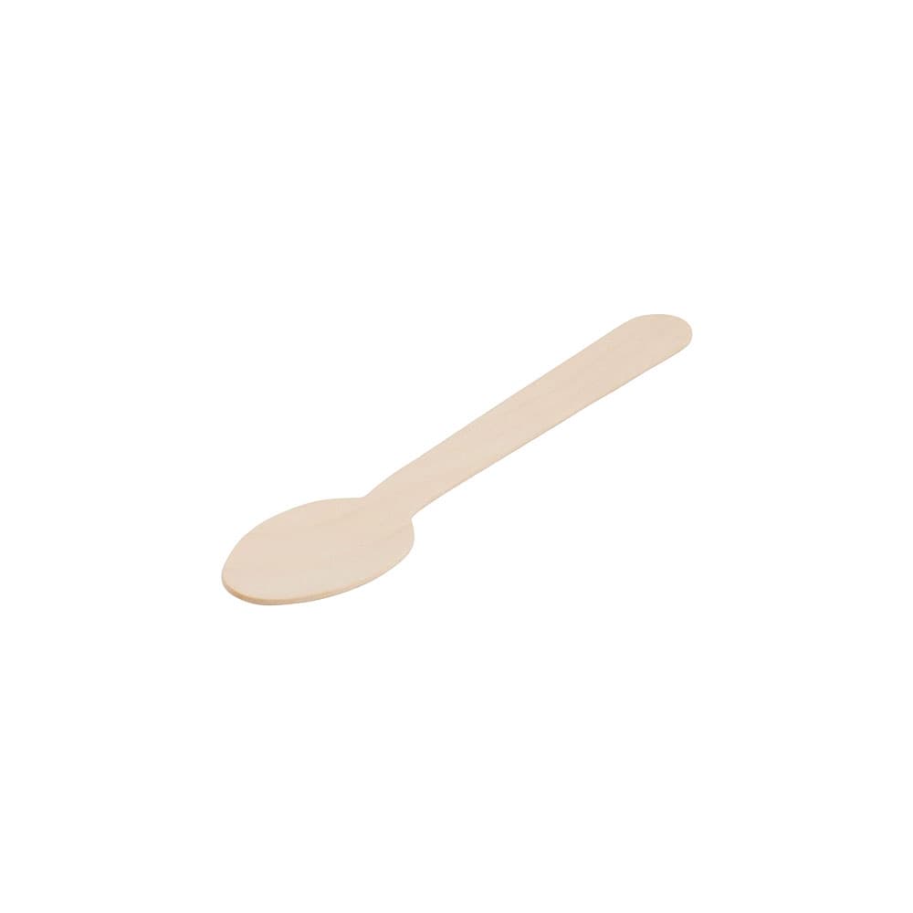 Spoon Wood small 14 cm with biocoating (1000 pieces)
