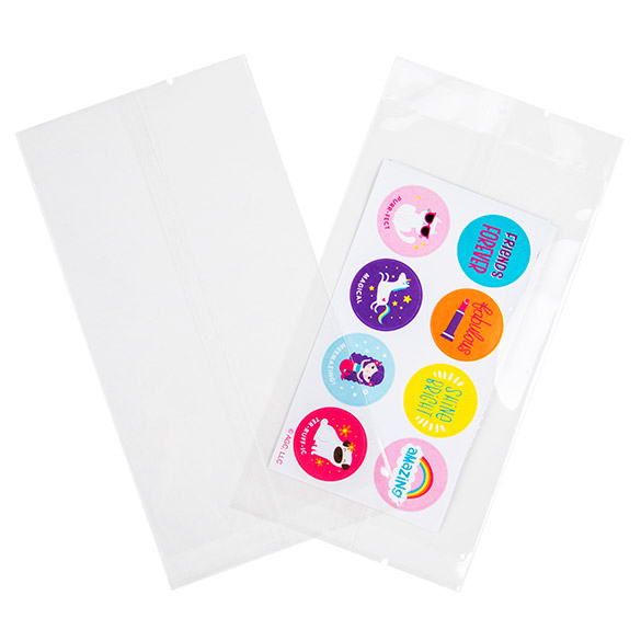 ECO-friendly Bags 7.6x14cm Premium and Sealable (100 pieces) [CHS35H]