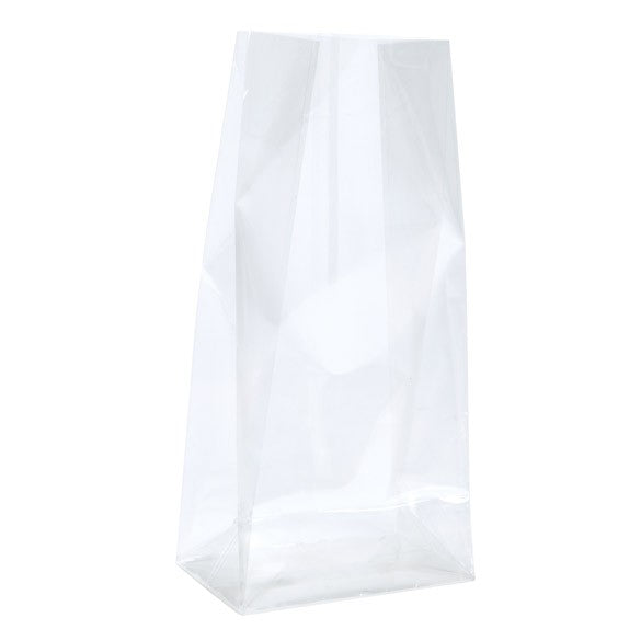Block Bottom Bags ECO-friendly 7.6x5.1x16.5cm Premium with side gusset (100 pieces) [CFBG6]