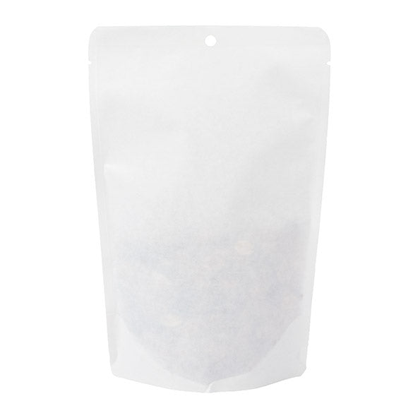 Stand Up Pouch Kraft White Eco-fiendly 14,9x8,9x23,2 cm (100 pieces) [SUPEK7W]