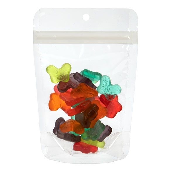 Stand Up Pouches Compostable Transparent 10.2x6x15.2cm | 57 grams (100 pieces) [ZBGE2]