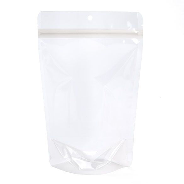Stand Up Pouches Compostable Transparent 14.9x8.9x23.2cm | 312 grams (100 pieces) [ZBGE7]