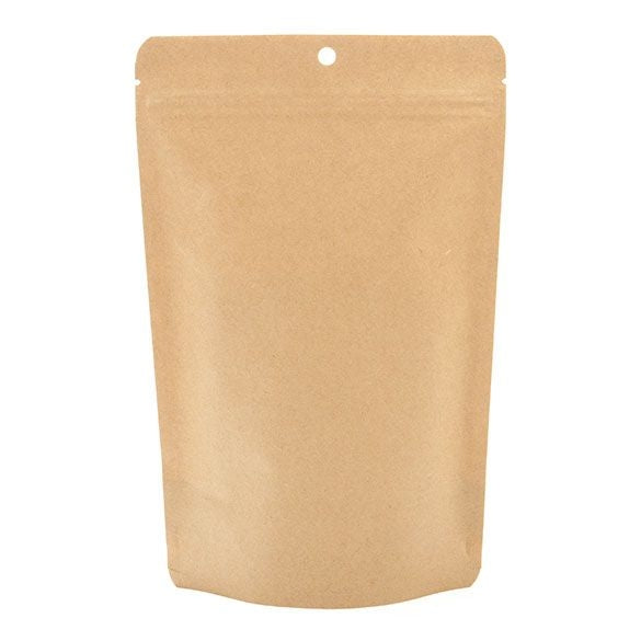 Stand Up Pouches Kraft Compostable 14.9x8.9x23.2cm | 312 grams (100 pieces) [ZBGEK7]