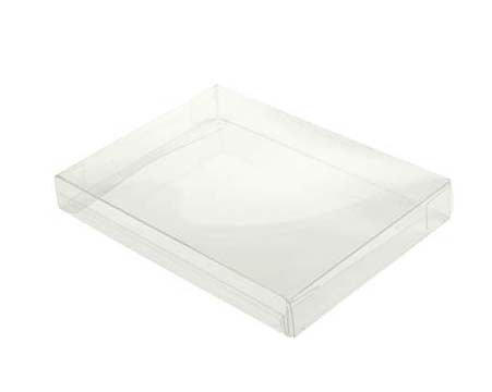 Plastic Gift Boxes 16.2x1.6x21.3cm Crystal Clear (25 pieces) [FB88]