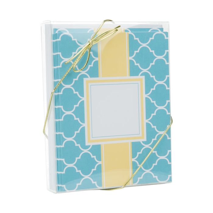 Plastic Gift Boxes 11.4x2.5x14.9cm Crystal Clear (25 pieces) [FB17]