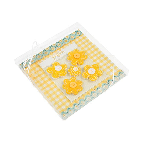 Plastic Gift Boxes 14.9x1.6x14.9cm Crystal Clear (25 pieces) [FB190]