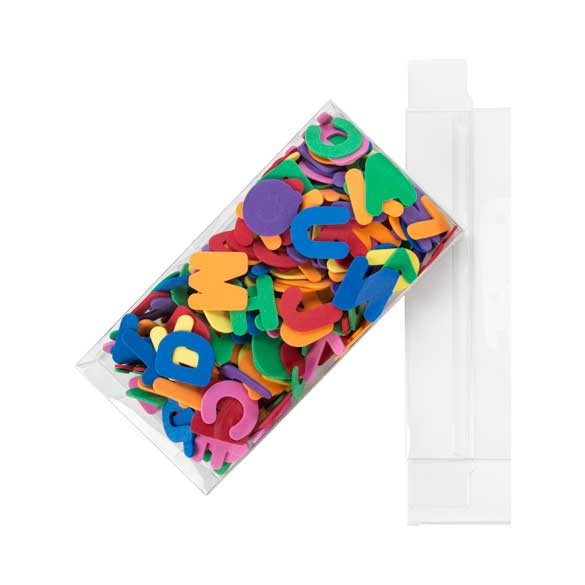 Plastic Gift Boxes for "chocolate" Truffels 10.8x4.1x21.6cm (25 pieces) [FB193]