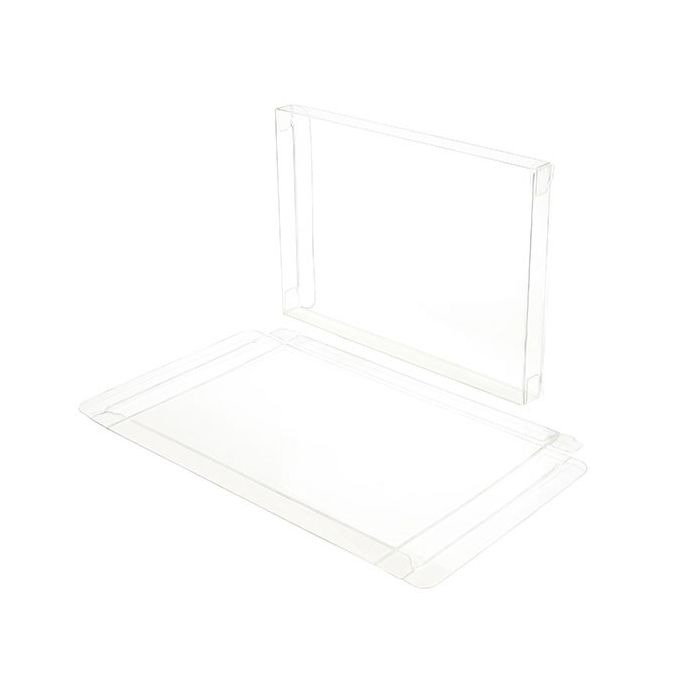 Plastic Gift Boxes 13x1.5x19cm Crystal Clear (25 pieces) [FB1]