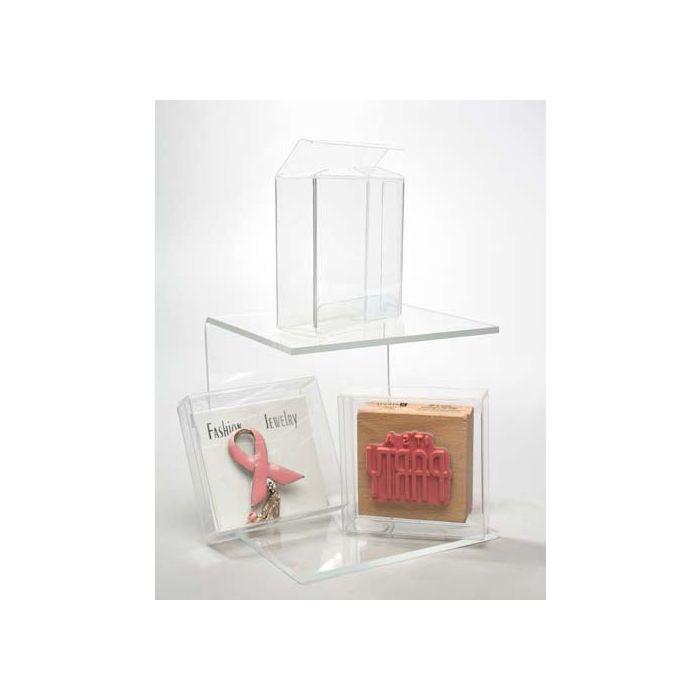 Plastic Gift Boxes 6.7x2.1x11cm Crystal Clear (25 pieces) [FB127]