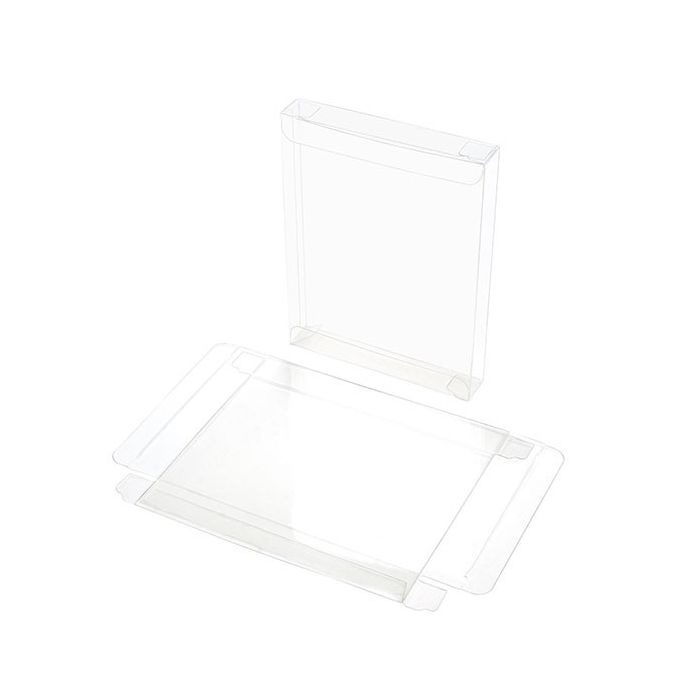 Plastic Gift Boxes 11.4x2.1x14.9cm Crystal Clear (25 pieces) [FB27]
